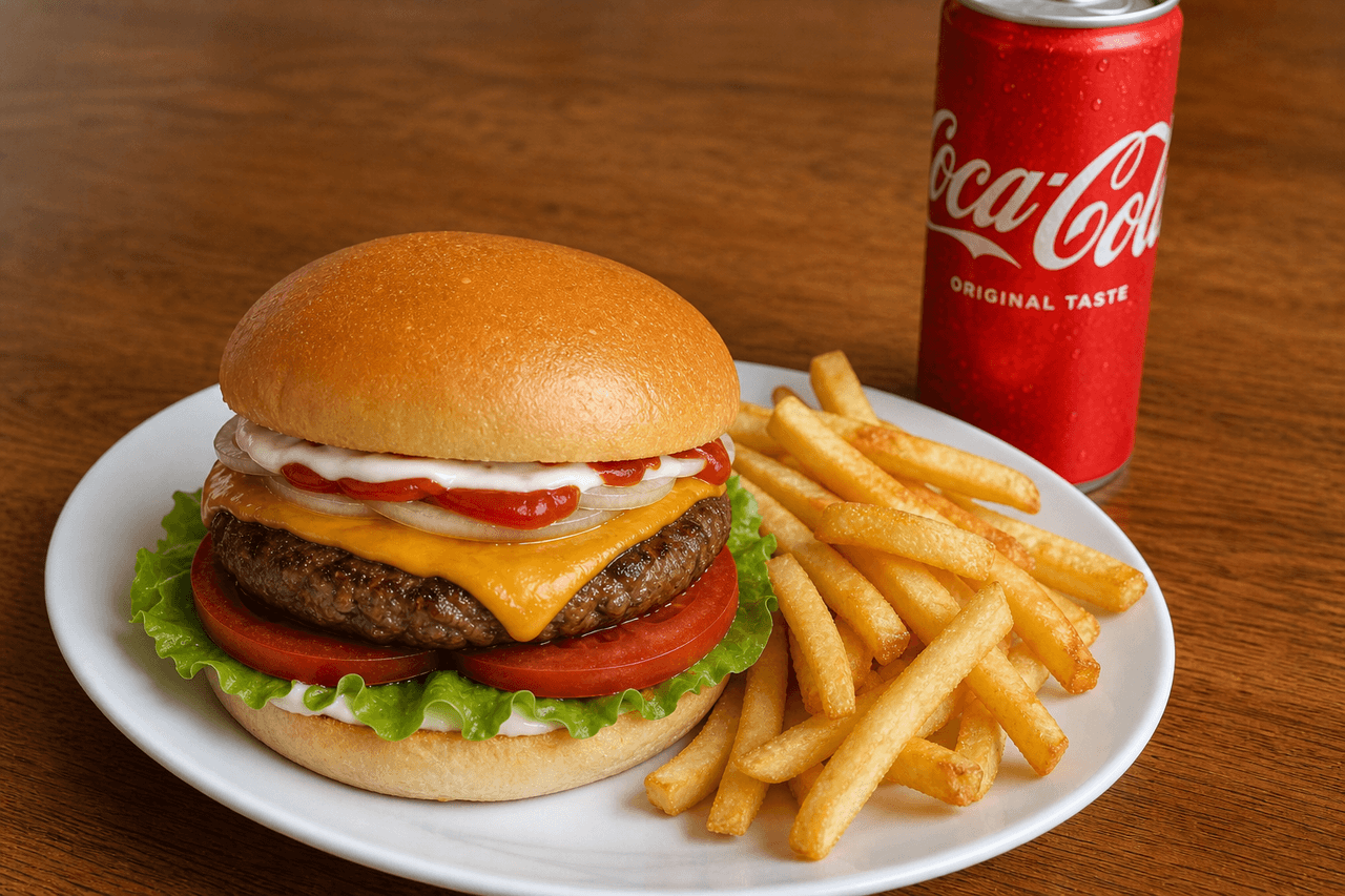 Menú Hamburguesa